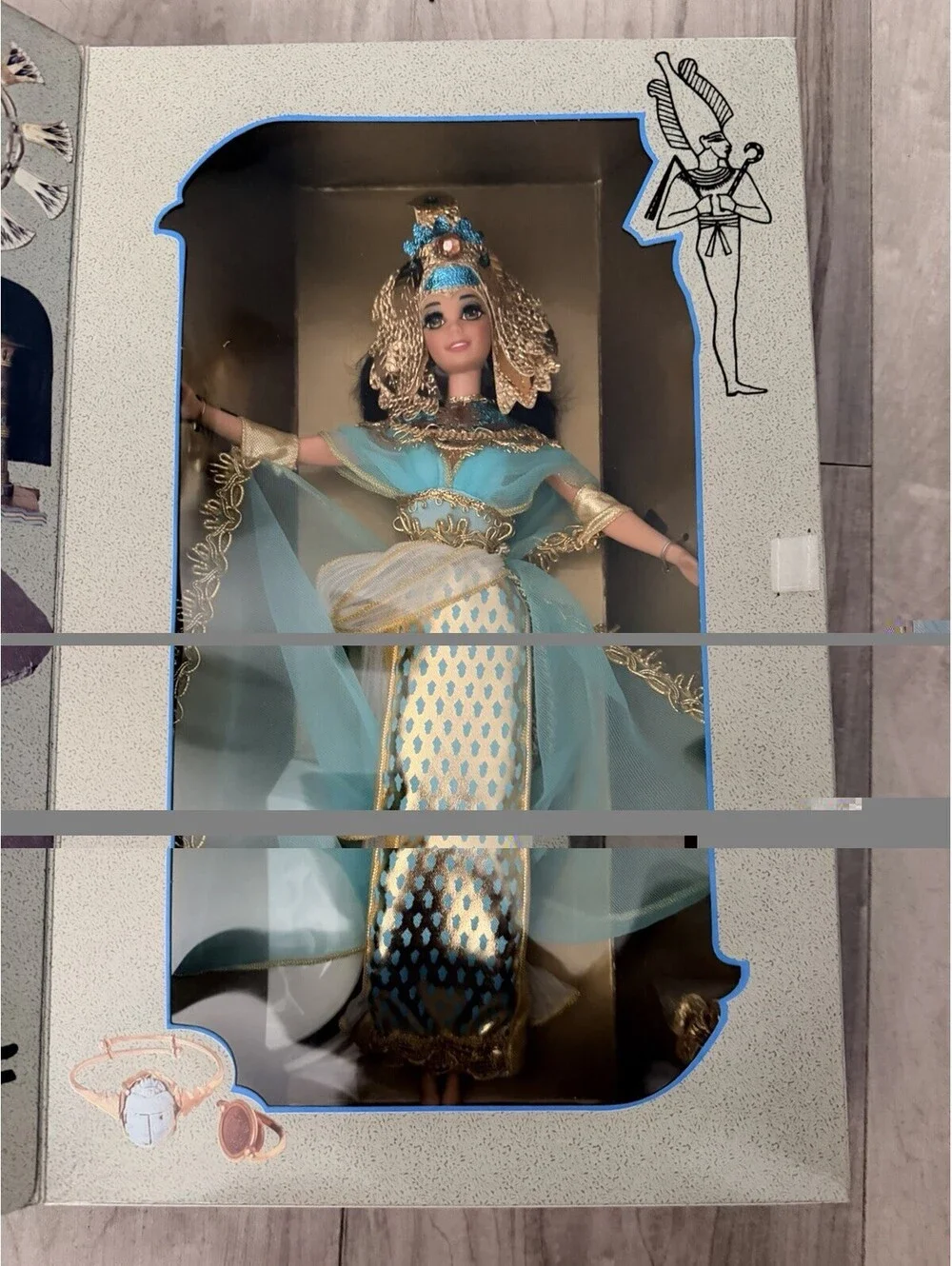 VINTAGE BARBIE EGYPTIAN QUEEN DOLL Great Eras Collection 11397 MATTEL 1993 NEW